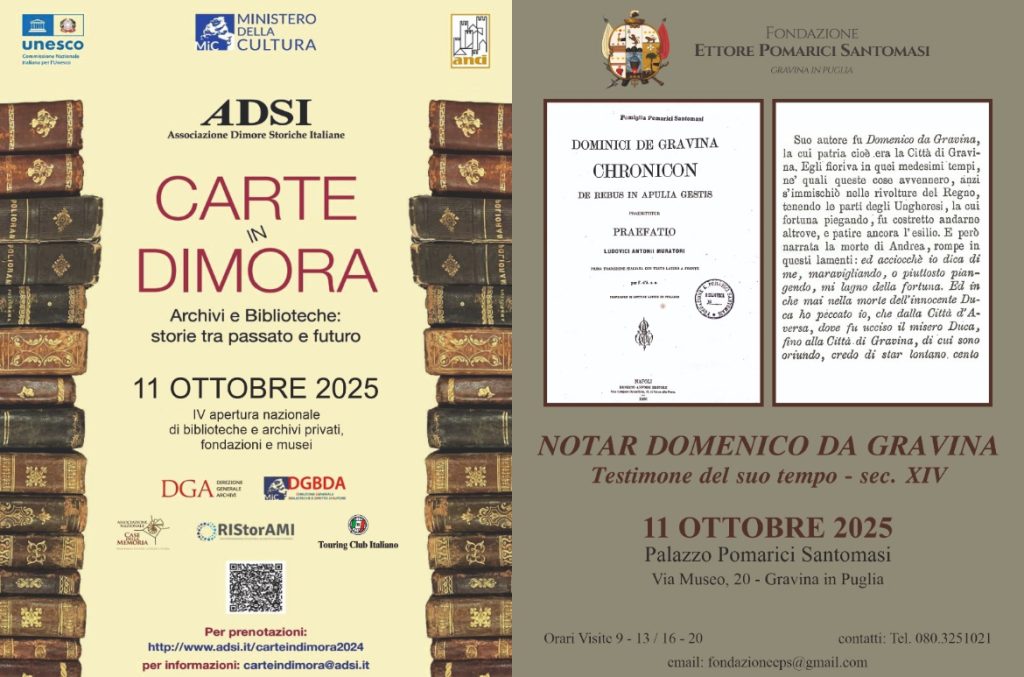 Carte in Dimora. Archivi e biblioteche: storie tra passato e futuro